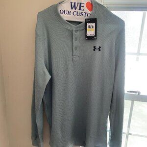 "NEW"UNDER ARMOUR MENS MED LONG SLEEVE GREEN
